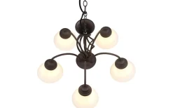 Rustica Takkrona 60cm 5-delad E27 rustik