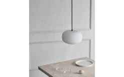 Rut Taklampa 24cm Opalvit