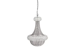 Saba Taklampa 42cm Silver