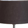 Sabina Oval Lampskärm 30cm Choklad