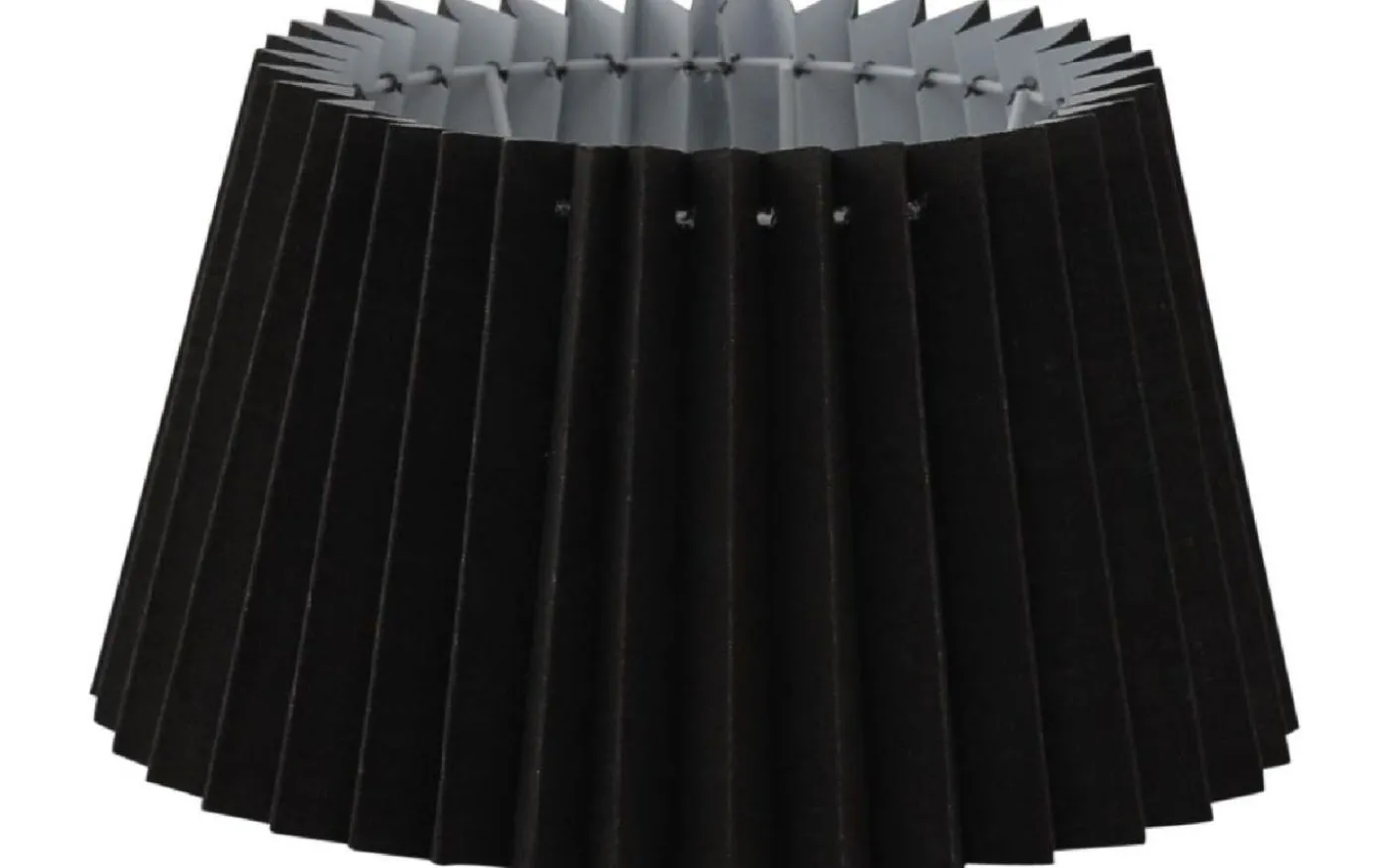 Sabina Plisserad Lampskärm Ø32cm Choklad