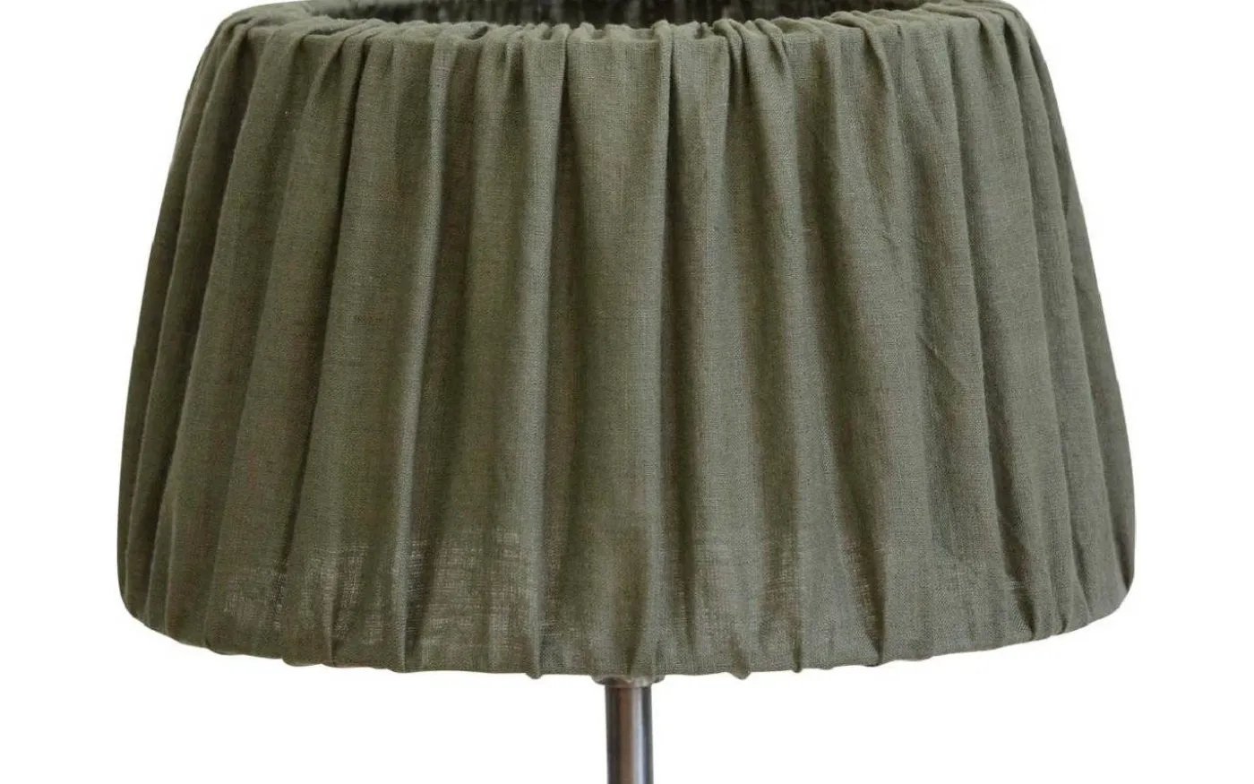 Sabina Plisserad Lampskärm Ø30cm Olivgrön