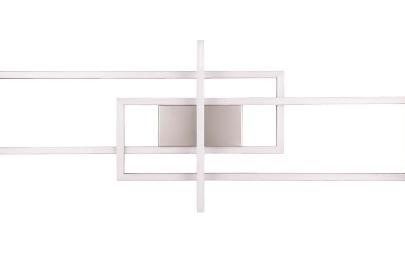 Salinas Plafond LED i borstat stål