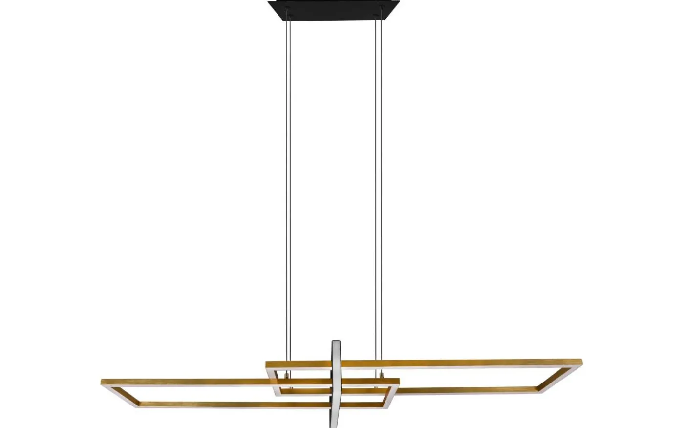 Salinas Takpendel LED matt mässing/matt svart