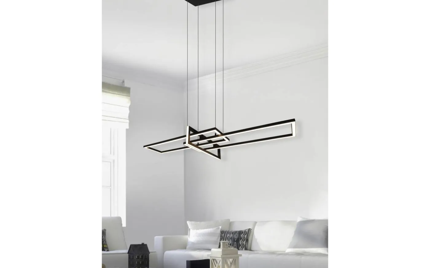 Salinas Takpendel LED mattsvart