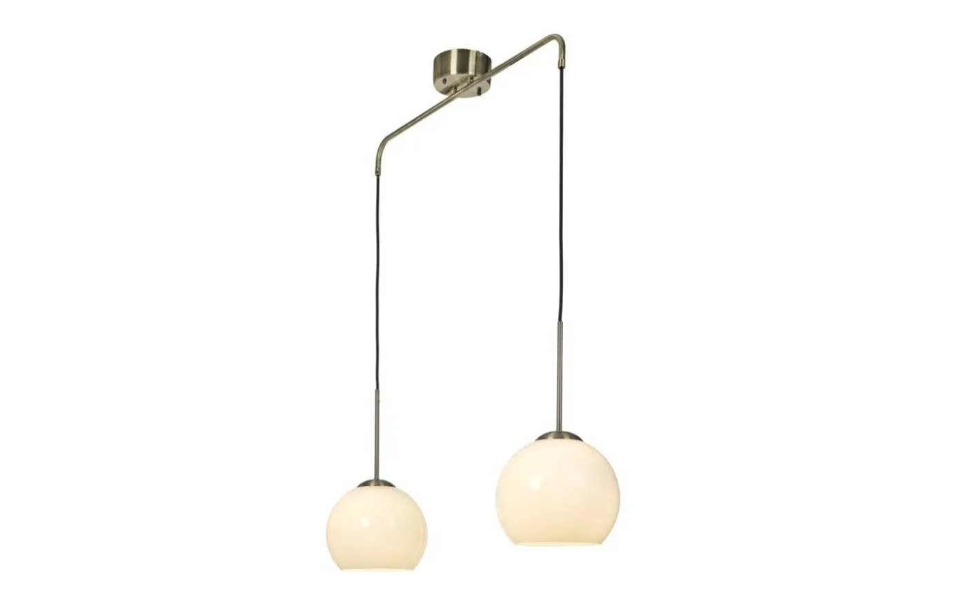 Salle Taklampa 82cm Antik/Opal