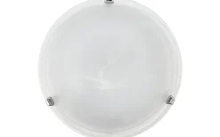 Salome Plafond 40cm Vit/Krom