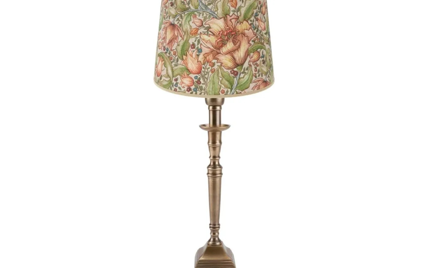 Salong Bordslampa 46cm Antikmässing