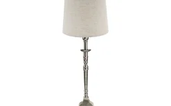 Salong Bordslampa 55cm Antiksilver