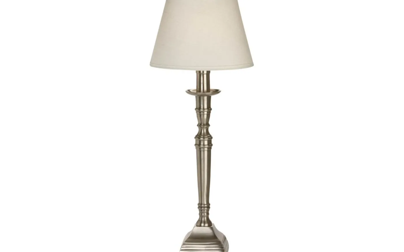 Salong Bordslampa 64cm Silver/Offwhite