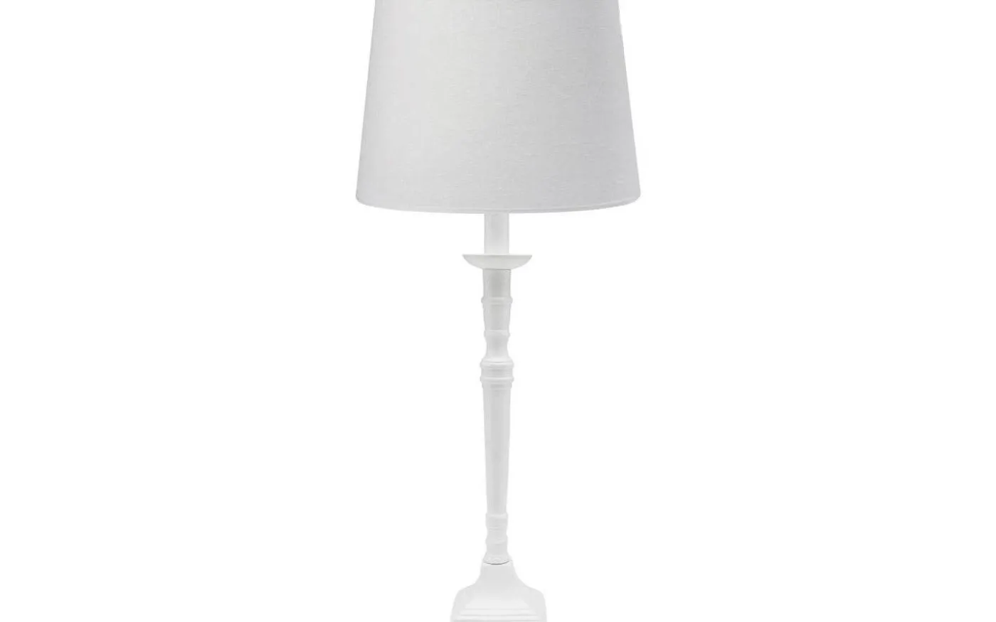 Salong Bordslampa 55cm Vit/Offwhite Lin