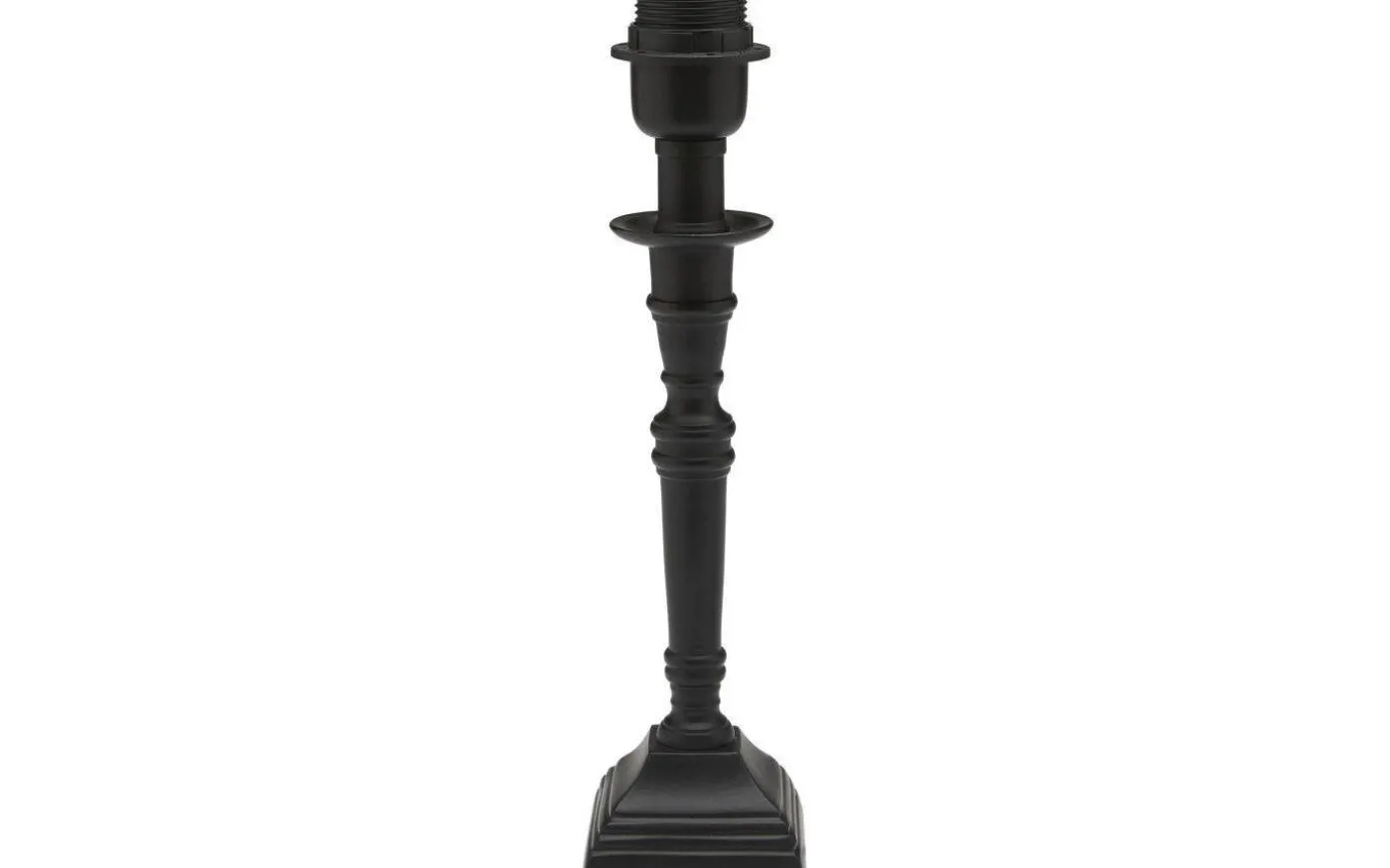 Salong Lampfot 33cm Matt Svart