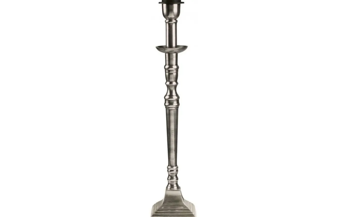 Salong Lampfot 53cm Silver