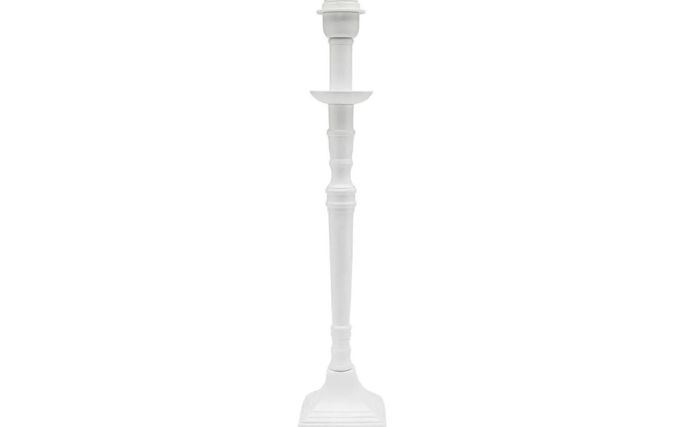 Salong Lampfot 42cm Vit