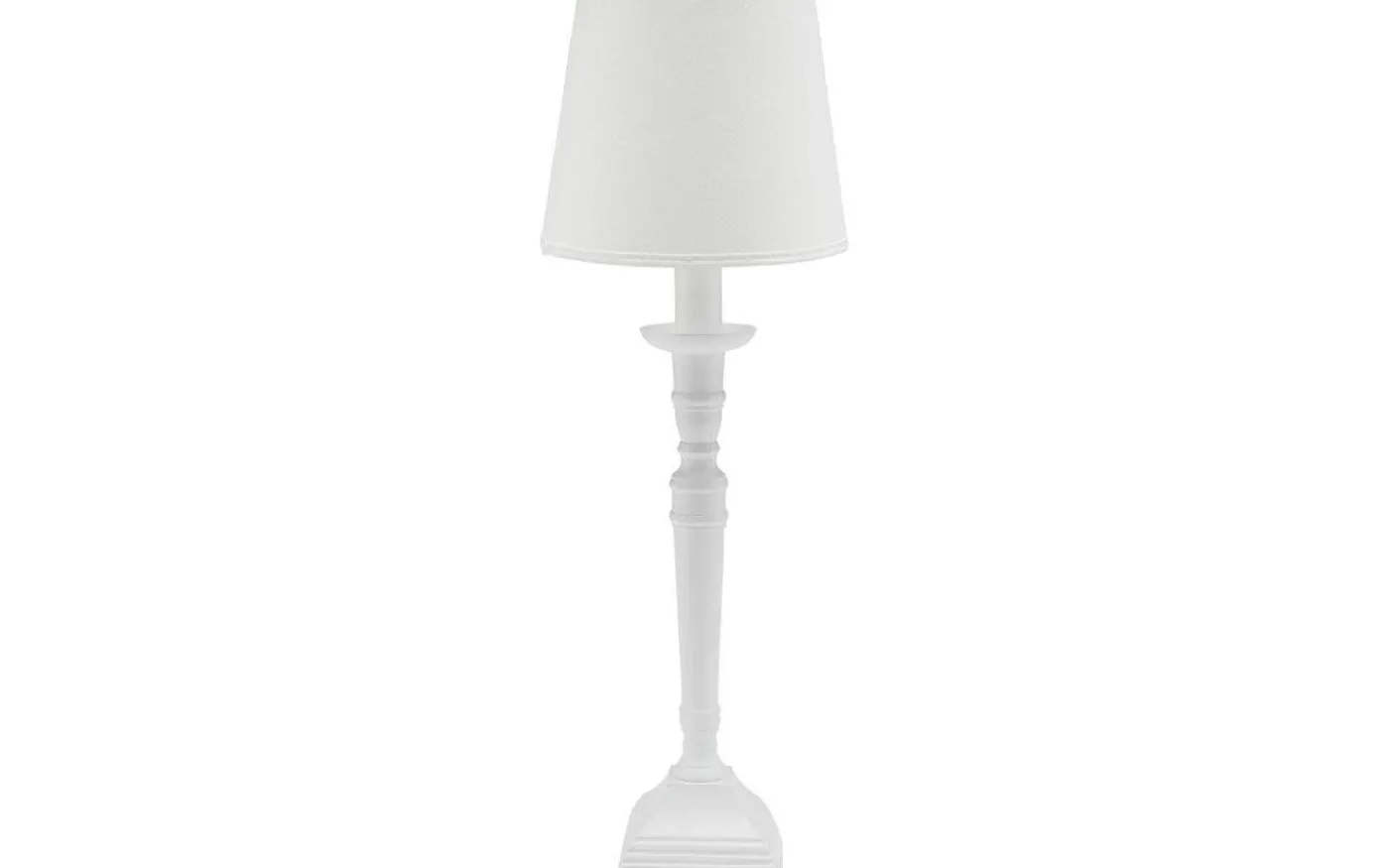 Salong Lampfot 42cm Vit