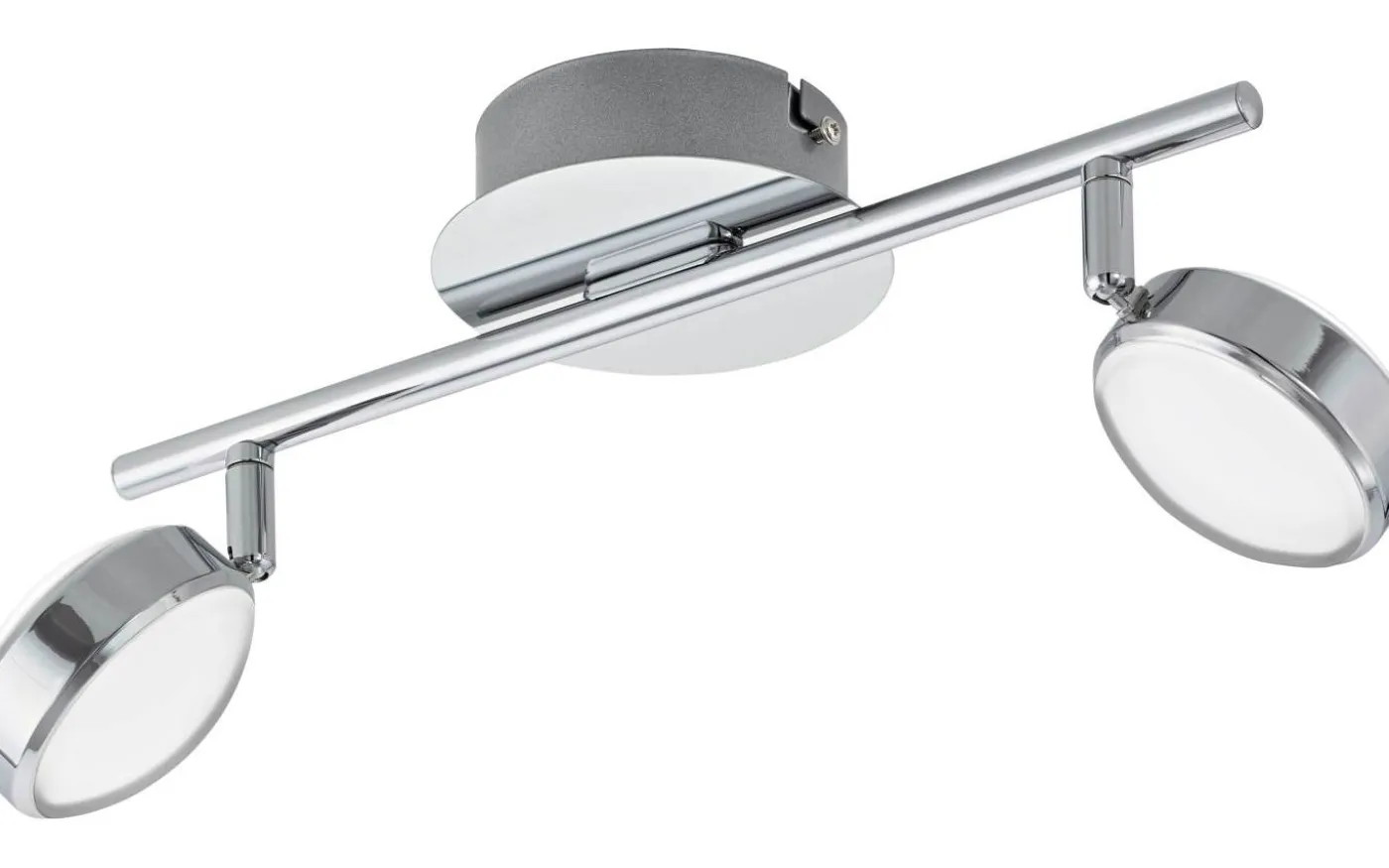 Salto Takspotlight 36cm LED 3000K 2x5,4W Krom