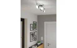 Salto Takspotlight 56cm LED 3000K 3x5,4W Krom