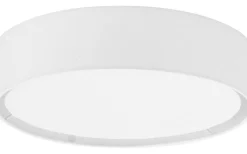 Sam Plafond 33cm Linne Vit