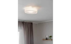 Sam Plafond 45cm Linne Vit