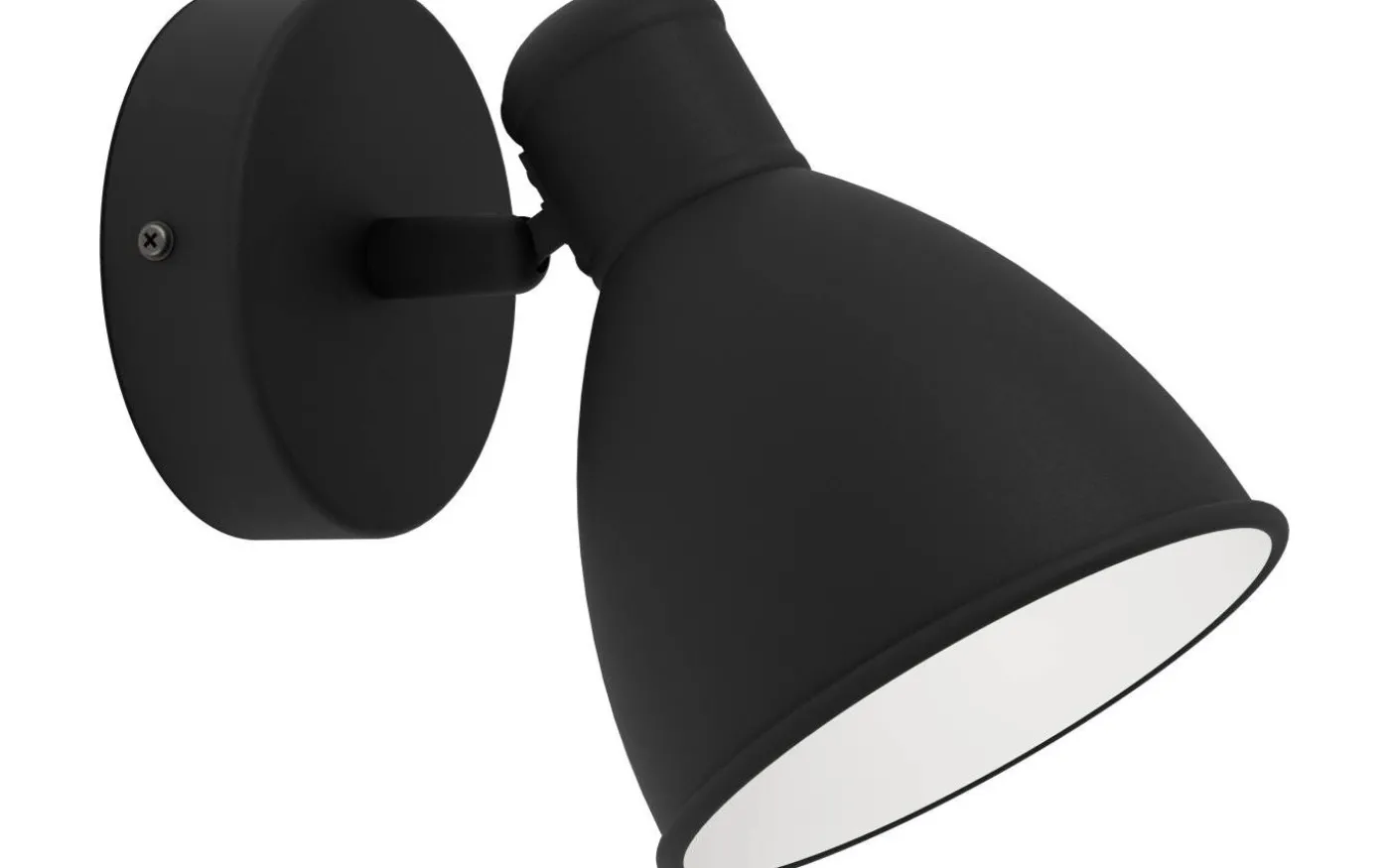 San Peri 1 Vägglampa GU10 LED 3000K 3W Svart IP44