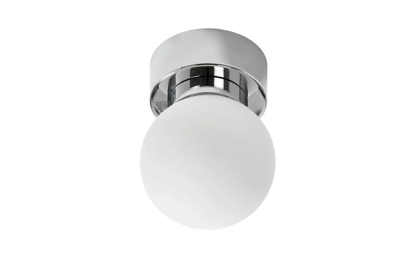 Sandhamn Plafond Ø7cm Krom/Opal IP44
