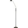 Sandnes Golvlampa 140cm Svart/Krom