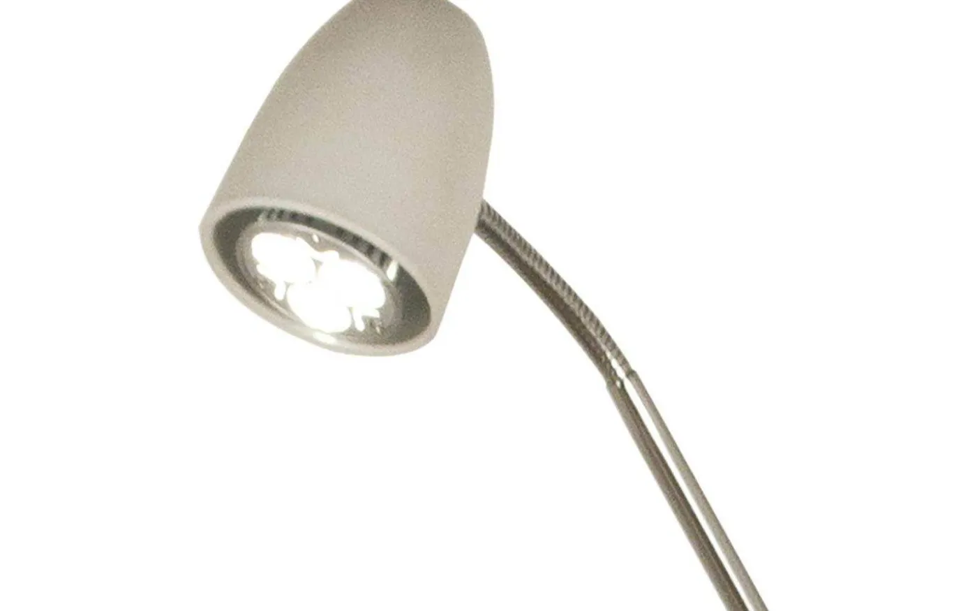 Sandnes Golvlampa 140cm Vit/Krom