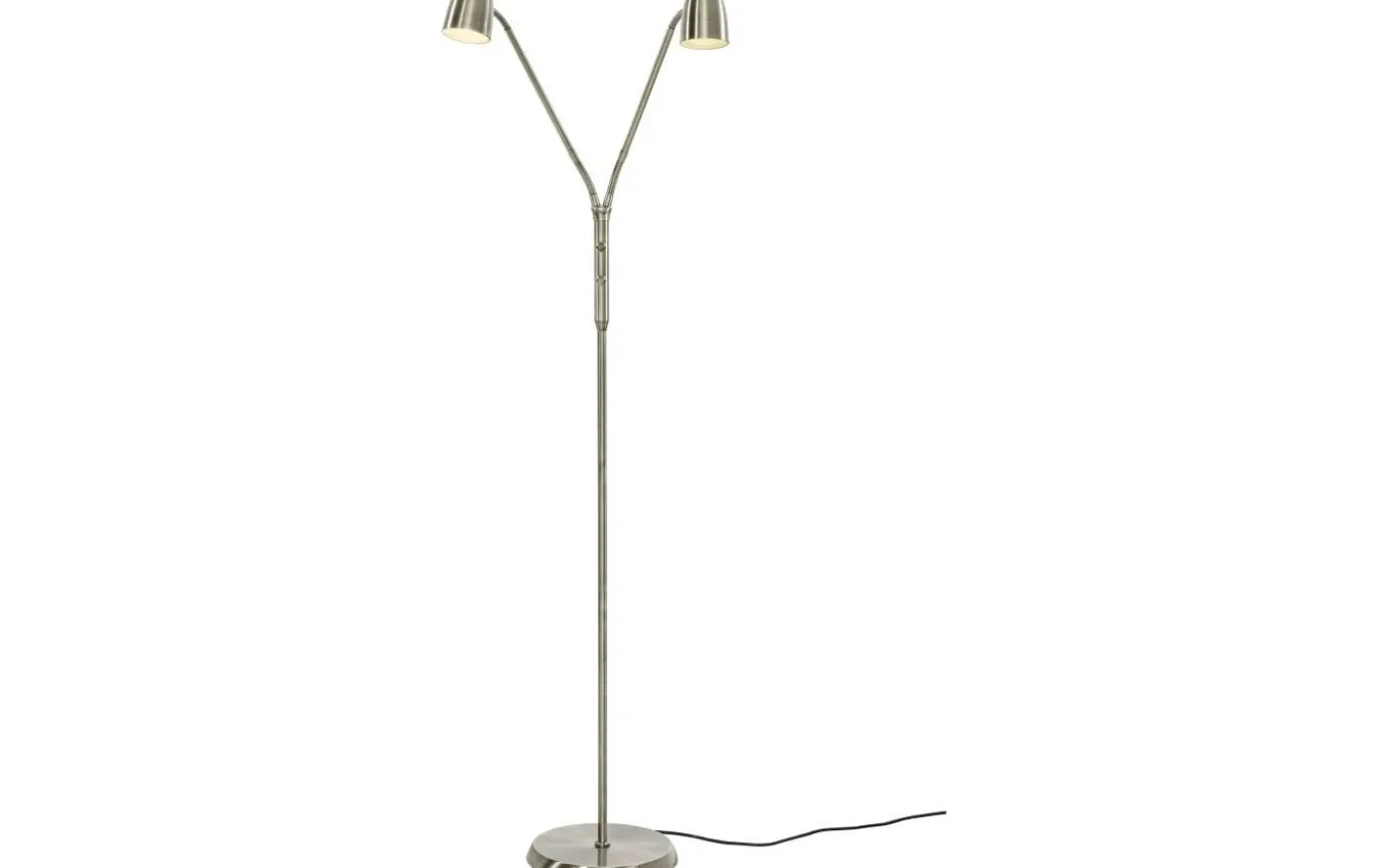 Sandnes Golvlampa Dubbel 140cm Stål