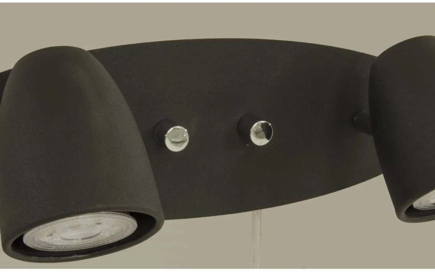 Sandnes Vägglampa 2L Svart