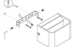 Sania 4 Vägglampa LED 3000K 6W Silver