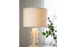 Sara Lampskärm Cylinder Ø35cm Lin Ljus Beige