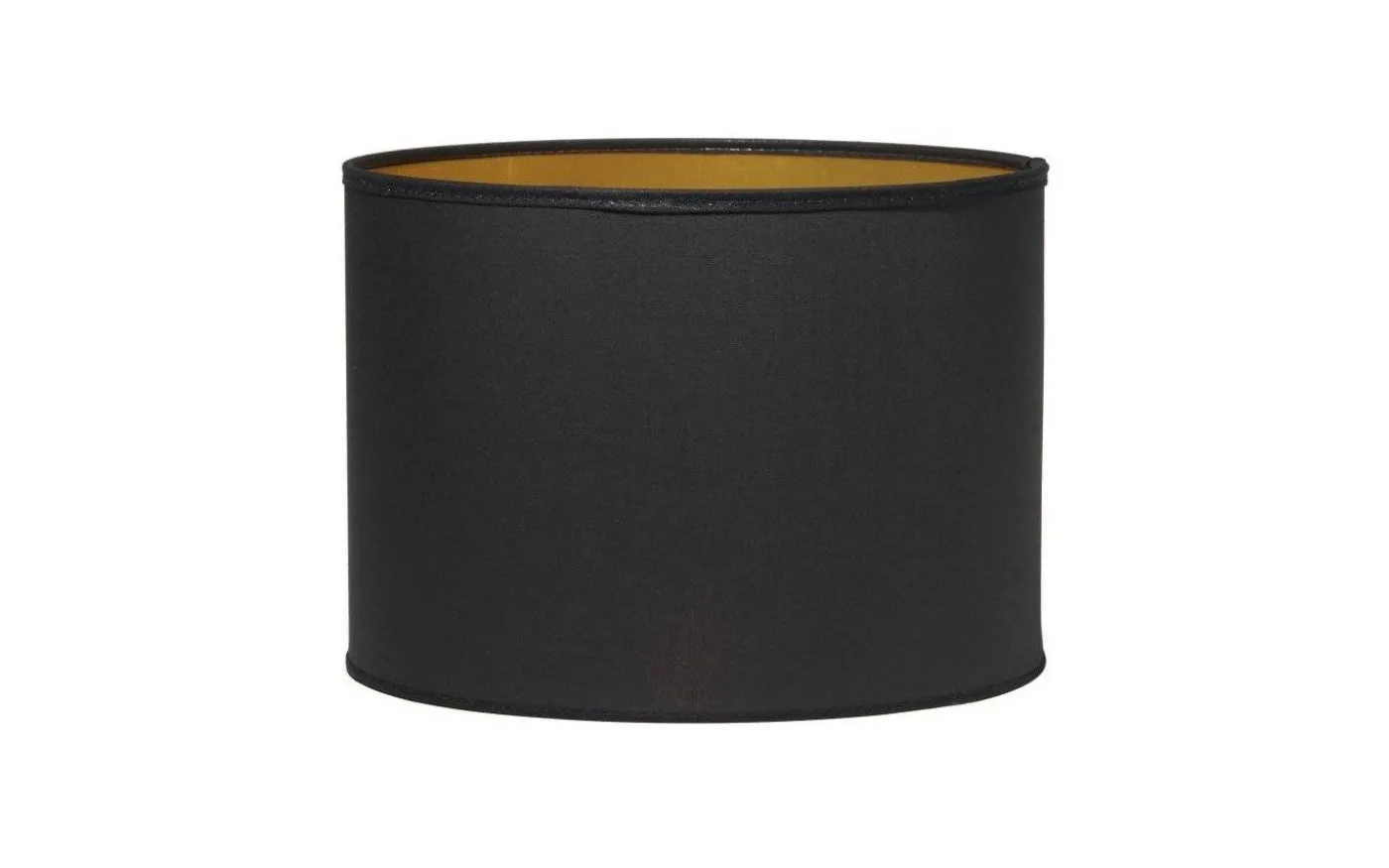 Sara Lampskärm Metallinsida Ø25 Svart/Guld