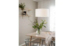 Sara Takskärm 55cm Lin Offwhite