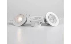 Sara 230V Spotlight 3000K 5,5W 3-pack Vit IP44