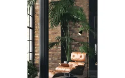 Sarek Golvlampa 136cm Svart/Krom E27