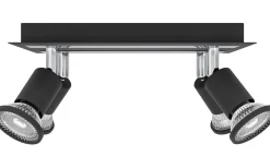 Sarria Takspotlight 26cm GU10 LED 3000K 4x4,5W Svart