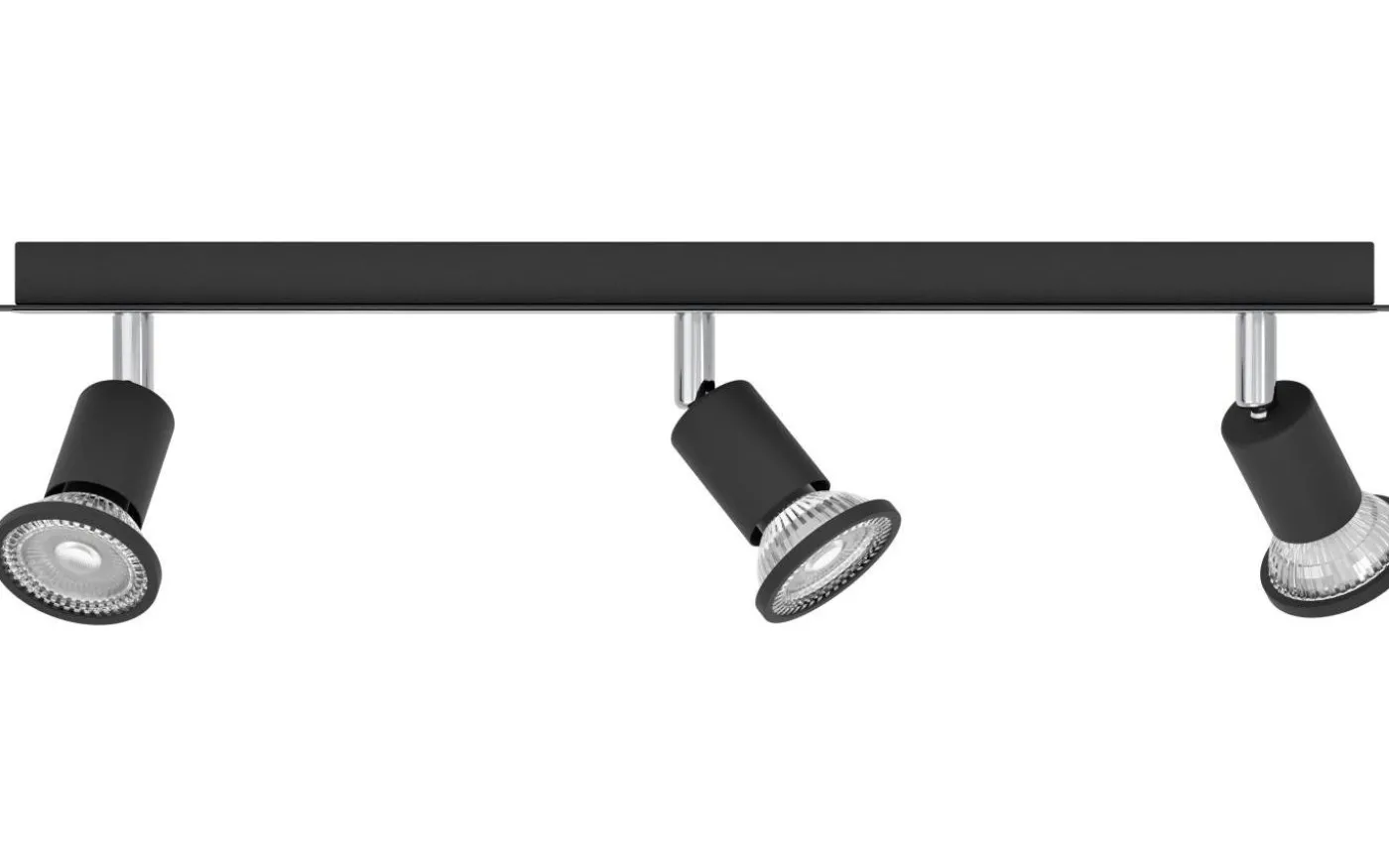 Sarria Takspotlight 46cm GU10 LED 3000K 3x4,5W Svart