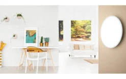 Sarsina Plafond 45cm LED 2700-6500K 19,5W med Fjärrkontroll Vit