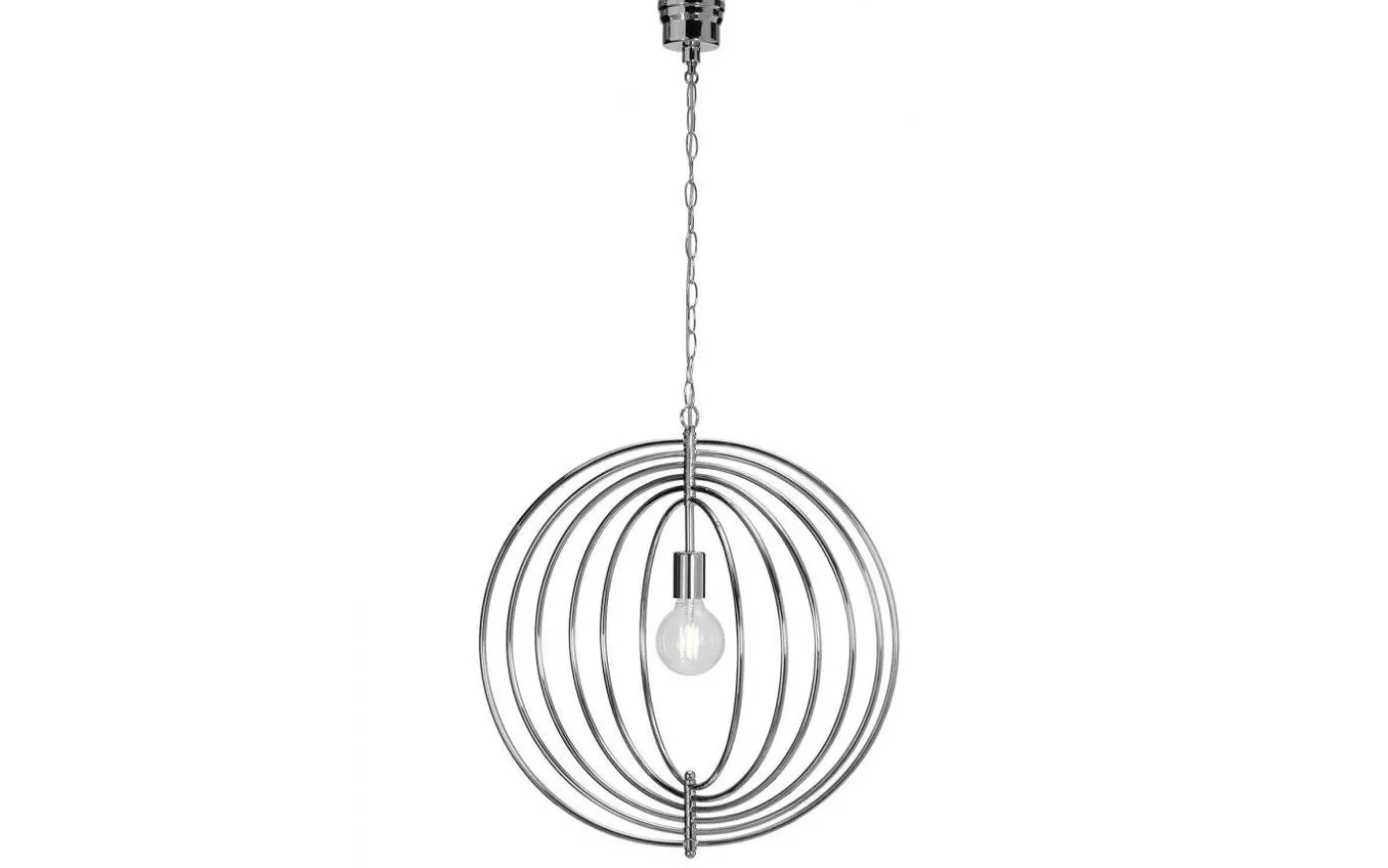 Saturnus Taklampa Krom