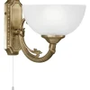 Savoy Vägglampa Brons