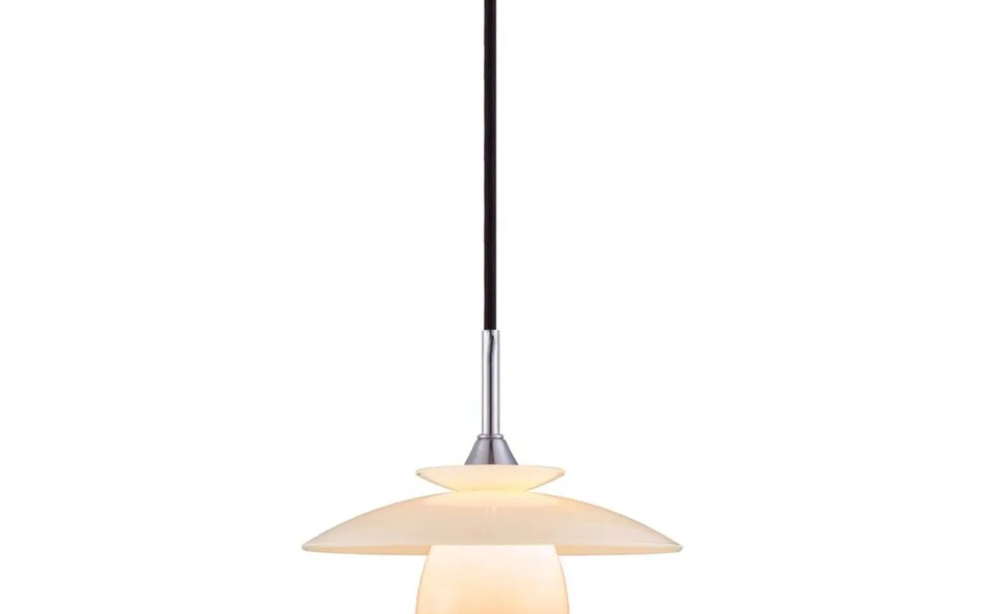 Scandinavia Fönsterlampa Ø20cm Krom/Opal