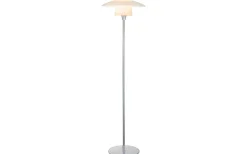 Scandinavia Golvlampa 150cm Krom/Opal