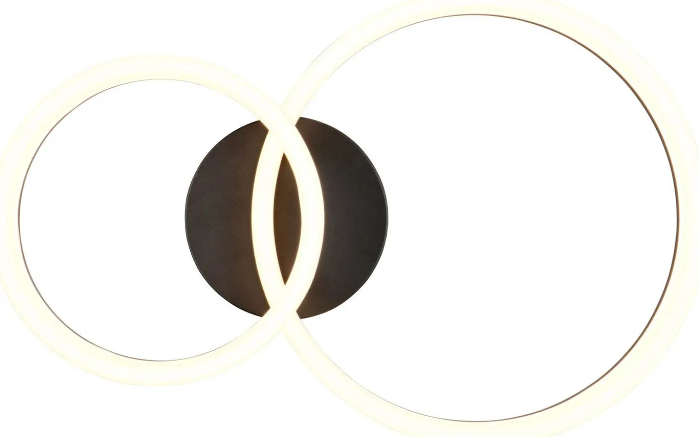 Scope Plafond LED 2-delad mattsvart