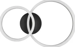 Scope Plafond LED 2-delad mattsvart