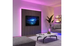 Screen LED-remsa för 51” skärm 3m RGB Komplett Kit USB Svart