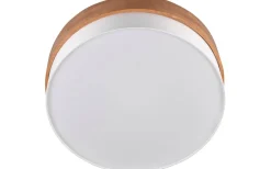 Seasons Plafond 50cm E27 vit/trä