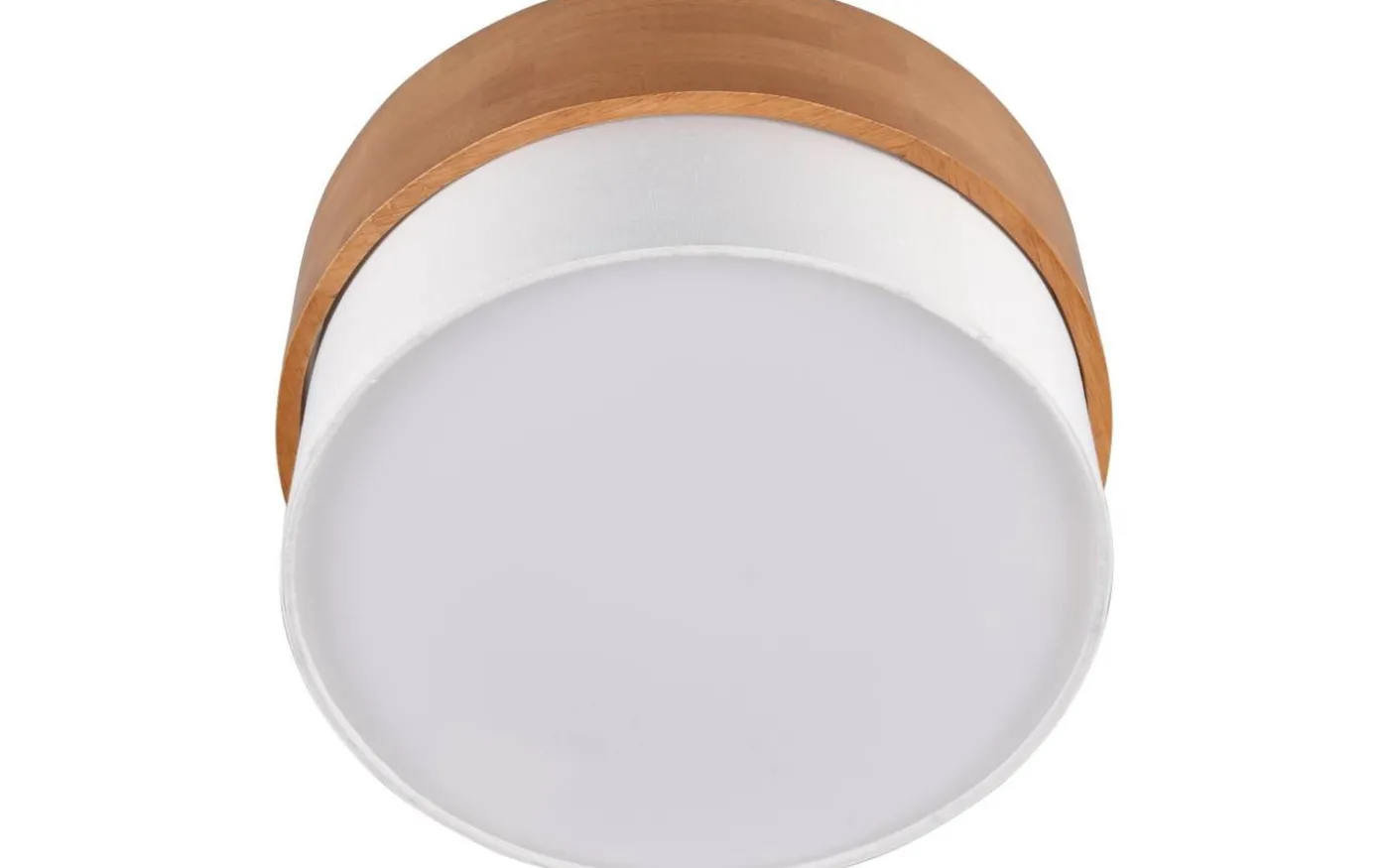 Seasons Plafond 30cm E14 vit/trä