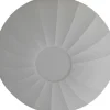 Selma Plafond Ø60cm Stretchtyg Vit