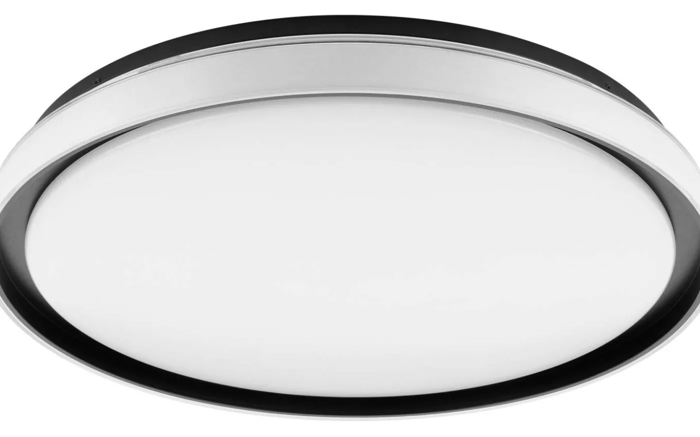 Seluci Plafond 49cm LED 3000-6500K 40W med Fjärrkontroll Svart