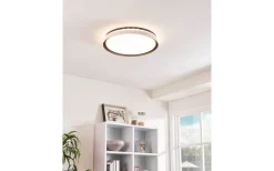 Seluci Plafond 49cm LED 3000-6500K 40W med Fjärrkontroll Svart